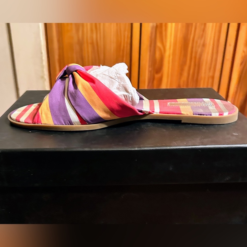 INC International Concepts multi-color Sandals Elegant Style (EUC)